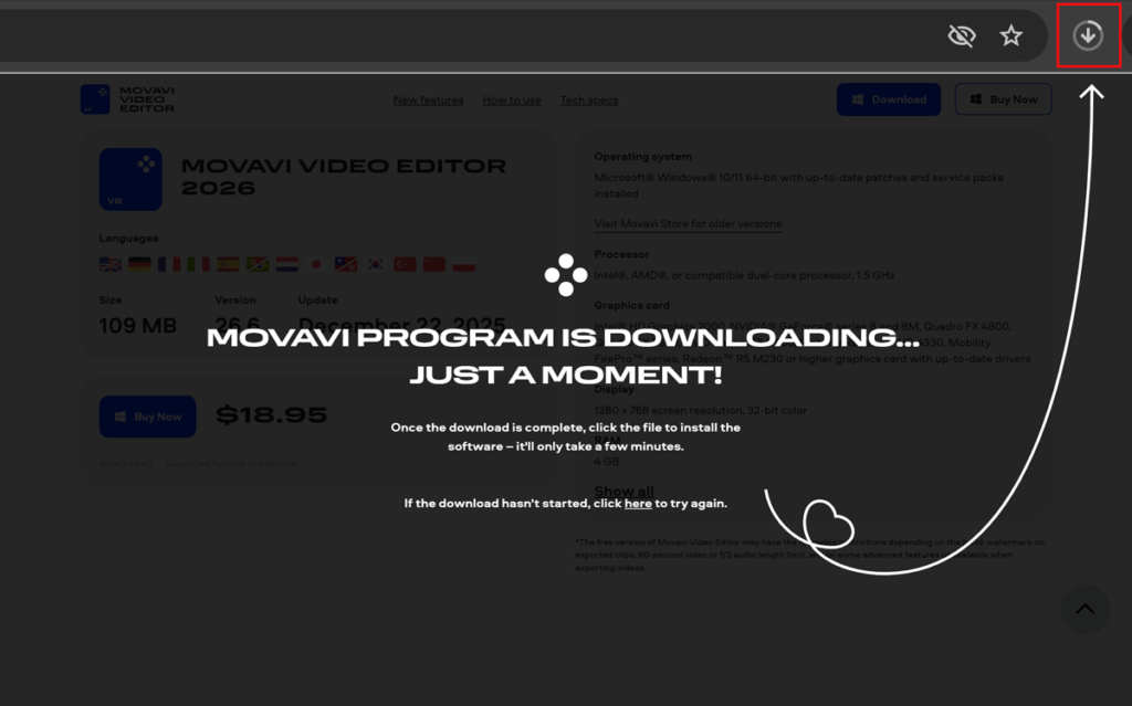 Download iMovie for Windows file